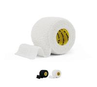 SPORTTAPE EAB Tape | 5cm x 4.5m - White - Tearable Elastic Adhesive Bandage | Thumb Tape | Rugby & Football Sports Tape - Wrist, Ankle & Ear Strapping Tape | Sport Injuries Medical Tape - Single Roll