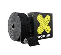 SPORTTAPE Extra Sticky Kinesiology Tape 5cm x 22m, Platinum Bulk Roll - Hypoallergenic & Waterproof Physio Sports Tape for Muscle Injury Recovery, Medical and Athletic Support, Extra Long Uncut Roll