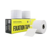 SPORTTAPE Fixation Tape - 3 Rolls - 5cm x 10m | Non-Woven Medical Adhesive Fabric for Dressings & Wound Protection | Strong Retention Tape for First Aid, Blisters, Skin, Feet, Shoulder, Henna