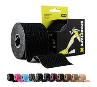 SPORTTAPE Kinesiology Tape, 5cm x 5m, Platinum - Waterproof & Hypoallergenic Kinetic Physio Tape for Muscle Injury Recovery, Sports Strapping, Knee Pain, Joint Support & Blisters - Single Uncut Roll