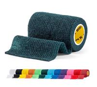 SPORTTAPE Self-Adhesive Cohesive Bandage, 7.5cm x 4.5m, Dark Green