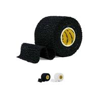 SPORTTAPE Tearable 5 cm x 4.5 m Elastic Adhesive Bandage EAB - Strong-Grip, Breathable Sports Tape | Rugby Lifting, Joint Support, Compression & Thumb Taping - Black Single Roll