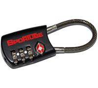 Sportube TSA 3 Digit Combination Cable Lock Black STA084562