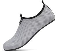 sportvibe Barefoot Water Shoes Men Women Lightweight Ladies Aqua Aerobics Shoes for Swim Running Surfing Driving Diving Kayaking Beach Yoga, Grey, 5 UK/38 EU
