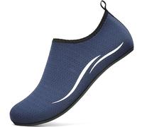 sportvibe Water Shoes Beach Swim Shoes Womens Mens Aqua Shoes Quick Drying Barefoot for Swimming Surfing Pool Kayaking Beach Yoga (Blue,12.5 UK/47 EU)