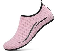 sportvibe Water Shoes Beach Swim Shoes Womens Mens Aqua Shoes Quick Drying Barefoot for Swimming Surfing Pool Kayaking Beach Yoga (Pink,4 UK/37 EU)