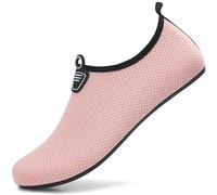 sportvibe Water Shoes Women Beach Shoes Men Lightweight Barefoot Aqua Quick Dry Breathable Swim for Surfing Running Driving Pool Yoga (Pink,4 UK/37 EU)