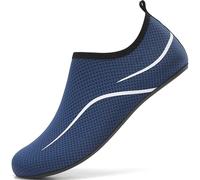 sportvibe Water Shoes Womens Beach Swim Shoes Mens Aqua Shoes Quick Drying Barefoot for Sea Surfing Kayaking Pool Yoga (Blue,6 UK/39 EU)