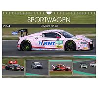 SPORTWAGEN DTM und FIA GT (Wandkalender 2024 DIN A4 quer), CALVENDO Monatskalender