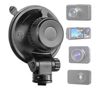 Sportway S503 Suction Cup Dash Cam Mount Holder (5th Gen) with 3pcs 360 Rotating Joints for Rove Nexar Z-Edge Kingslim iiwey NIUTA and Most Other Car Dash Cameras