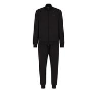 Sporty Black Tracksuit Set, male, Emporio Armani EA7, Training, Black, M, Sport M