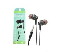 Sporty Design Wired Headphones for Android, Immersive Sound, High Fidelity Audio (black)