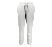 Sporty Elastic Waist Trousers with Embroidery - female - Cavalli Class - Sweatpants - Gray - 2XL - Trousers 2XL