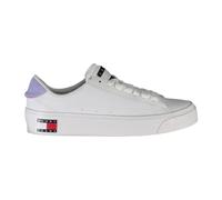 Sporty Lace-Up Trainers with Logo Detail - female - Tommy Hilfiger - Sneakers - White - 7 UK - Shoes 7 UK