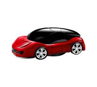 Sporty mobile phone holder in car design for the dashboard, elegant mobile phone holder for the vehicle interior, for the work table, bedroom, living room or
