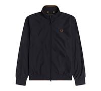 Sporty Nylon Jacket with Signature Trim, male, Fred Perry, Light Jackets, Blue, 2XL, Jackets 2XL