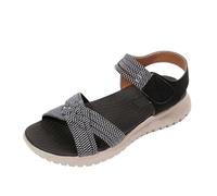 Sporty Platform Sandals Strappy Adjustable Hook And Loop Lightweight Beach Walking Shoes Wearable Freedom from Shore to Street