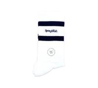 Sporty & Rich striped socks - White One Size