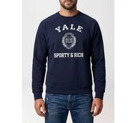 SPORTY & RICH Yale Classic Printed Cotton Sweatshirt - Size: XL - male