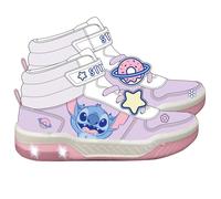 Cerda Group Stitch Pvc With Lights Trainers Purple EU 30 Girl
