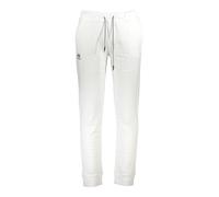 Sporty White Mens Trousers with Elastic Waist - male - La Martina - Sweatpants - White - 2XL - Trousers 2XL