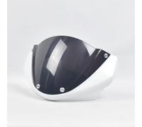 Sporty Wind Deflector Kit for Ducati 796 Easy Install(D) | Fits for ducati 696, 795, 796, reduces wind noise, smoke tint finish, easy bolt-on installation