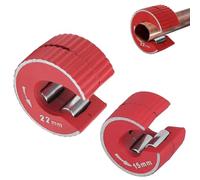 SPORWAY Pipe Cutter 15mm and 22mm: 2 Pack Aluminum Alloy Copper Pipe Cutter, Precision Pipe Slice Tube Cutter, Durable Pipe Slice Copper Pipe, for Plumbing and Tube Cutting