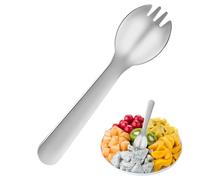 Spory Dessert Set - Utensils for Stainless Steel, Compact Salad Spoons | Autumn Resistant Dinnerware Kit Suitable for Cramps of Fried Rice Cream Ramen, Cucchia