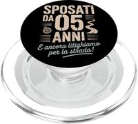 Sposati da 5 Anni e Ancora Litighiamo Per La Strada PopSockets PopGrip for MagSafe