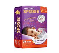 Sposie Diaper Booster Pads 2T-5T, 28 Count - Baby Diaper Pads Inserts Overnight, Diaper Liners for Nighttime Diapers, Overnight Diapers