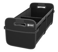 Sposuit Trunk Organizer for Car - 70L Collapsible Car Storage with 11 Pockets & Reinforced Handles, SUV Trunk Organizers for Grocery Cargo(Black)