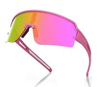 SPOSUNE Polarized Sports Sunglasses Cycling Running with Case Set, Unisex | UV400, Lightweight TR90, Outdoor Sports Sunglasses for Cricket Volleyball Baseball Fishing Bike, Great Gifts For Adult &Youth