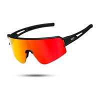 SPOSUNE Polarized Sports Sunglasses Cycling Running with Case Set, Unisex | UV400, Lightweight TR90, Outdoor Sports Sunglasses for Cricket Volleyball Baseball Fishing Bike, Great Gifts For Adult &Youth
