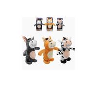 (spot) 20cm Talking Donkey Sound Record Stuffed Animal Plush Cow Walking Electronic Moving Doll