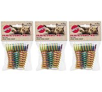 Spot (3 Pack) Ethical Pet Colorful Springs Wide 10 count | Short Spiral Cat Toys