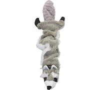 SPOT Bungee Skinneeez | Stuffingless Plush Animal Toy For Dogs | Interactive Dog Toys | Raccoon | Expands 36" Long | By Ethical Pet