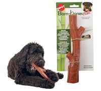 SPOT by Ethical Products- Bambone Bamboo Stick Durable Dog Chew Toy for Aggressive Chewers - Great Dog Chew Toy for Puppies and Puppy Teething Toy - A Non Splintering Alternative to Real Wood - Large