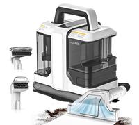 Spot Carpet Cleaner Machine, Portable Carpet & Upholstery Spot Cleaner with Dual Size Brushhead, Powerful Suction & Deep Stain Cleaning, For Pet Stains, Sofa, Rug, Mattress, Car Seat and Curtain