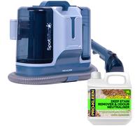 Spot Cleaner Carpet Washer 1.8L Tank 650W and 1L Lemon Carpet Shampoo ProKleen Grey One Size