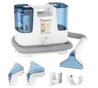 Spot Cleaner Stain Cleaning Small Handheld Shampooer Machine, 1500ML Tank, Self-Cleaning Function, Compact, Portable & Handheld Deep Spot Cleaner for Carpet, Sofa, Car, Upholstery, Stairs, Pet Stains