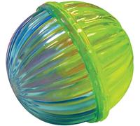 SPOT Ethical Pet 4 Plastic Shimmering Rattle Balls For Cats & Kittens - 2 Pack