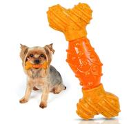 SPOT Ethical Pet Bam-bones Dental Dual Texture Dog Chews Peanut Butter Flavor Medium