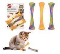 SPOT Ethical Pet Catnip Cat or Kitten Toy, Colorful Fun Tubes. Interactive Bouncy cat Toy, Assorted Color