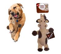 SPOT Ethical Pets Dura-Fused Leather Assorted Barnyard Animals Dog Toys, 11"