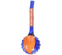 SPOT Ethical Pets Push To Mute Dog Toy, Ball with Strap