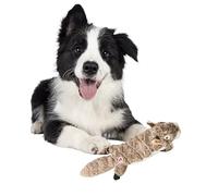 SPOT Ethical Pets Squirrel Mini Skinneeez Extreme Stuffingless Quilted Dog Toy, 14" All Breed Sizes