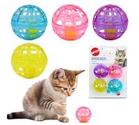 SPOT ETHICAL PRODUCTS 773073 4-Pack Lattice Balls Cat Toy
