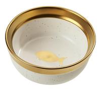 SPOT Ethical Products Malibu Dish Cat Gold 5"