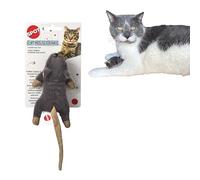 SPOT Flat Mouse Frankie with Catnip - Cat Toy, Fuzzy Mice with Catnip and Crinkle Sound, Perfect Size for Pouncing on, Chasing, Hunting - 5.5in Plush Toys, Assorted Colors