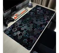 Spot Geometry Large Gaming Mouse Pad, 800x300x2mm Extended gaming mouse mat XXL improved Precision and Speed Mousemat with Stitched Edges, Desk Mat for Keyboard and Mouses